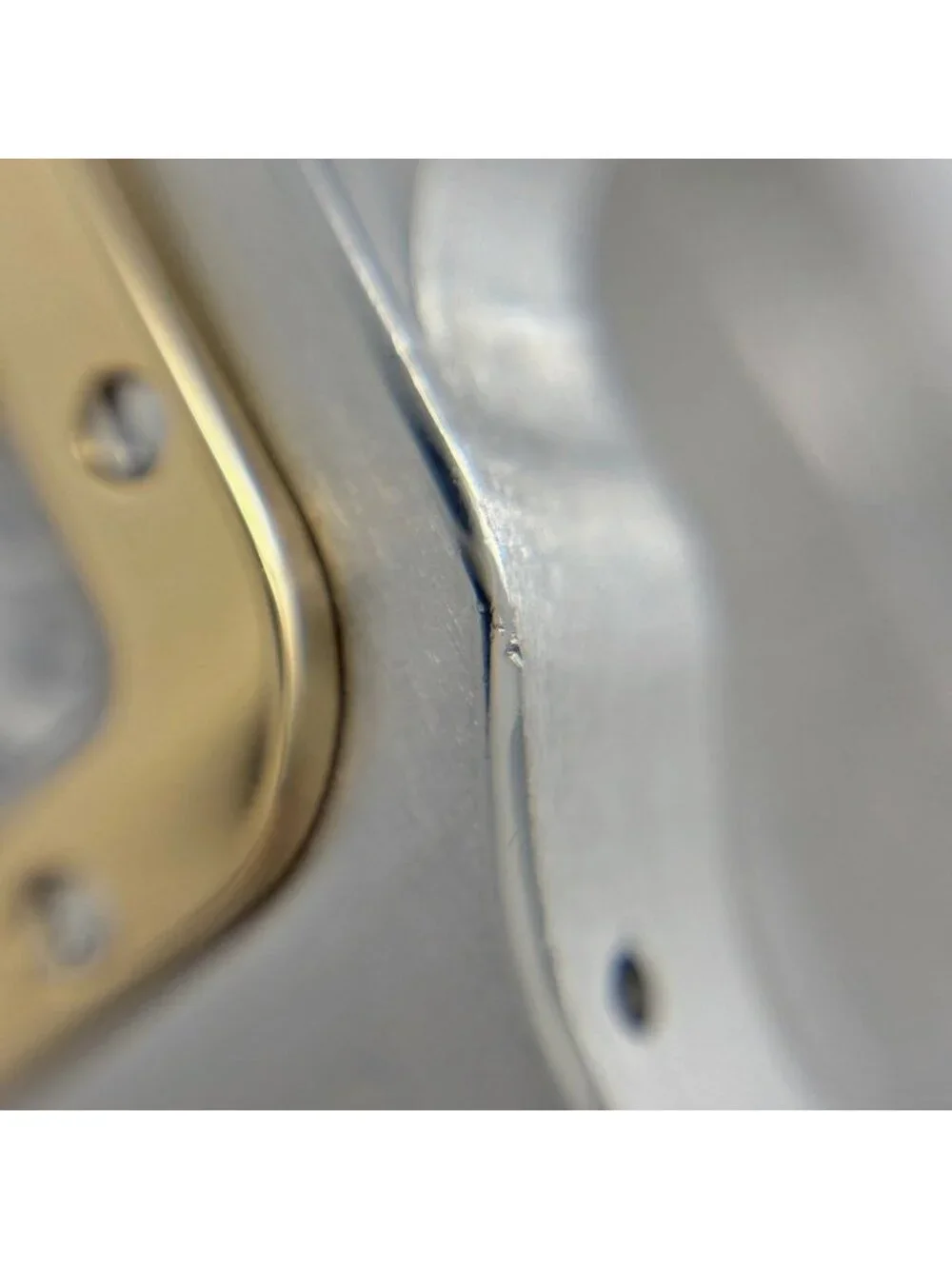 Cartier Santos Galbe XL Watch SS YG Automatic Winding Silver